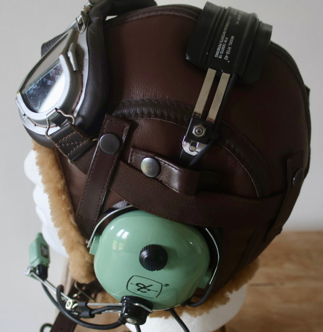 Sheepskin helmet Dave Clark