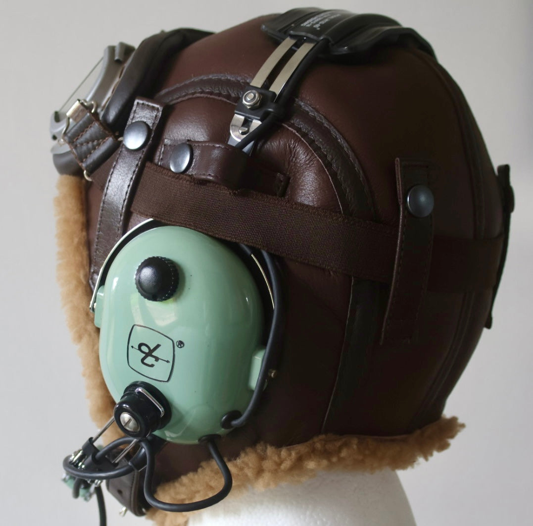 Sheepskin helmet Dave Clark