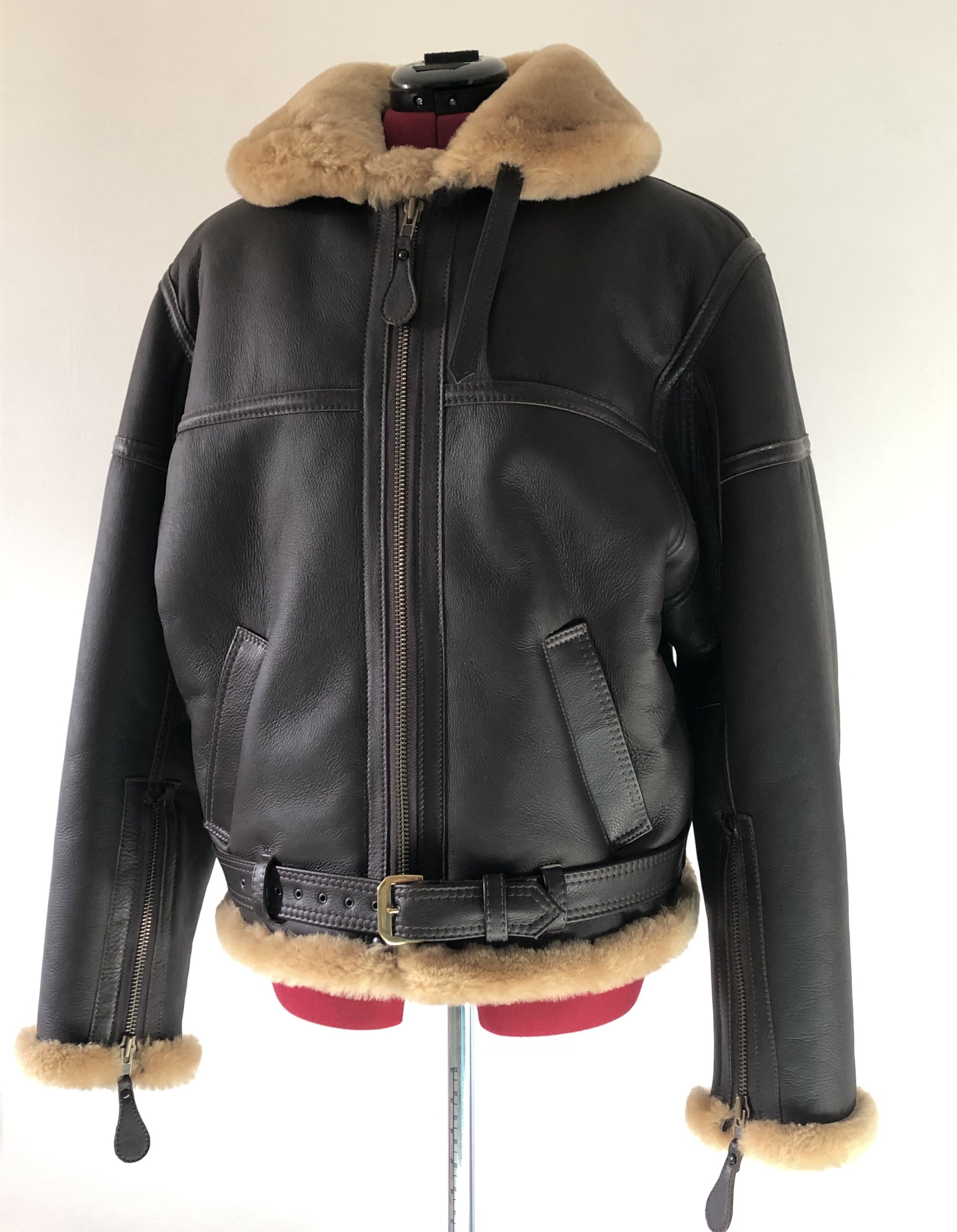 RAF Sheepskin Flying Jacket - Leather Driving Helmets