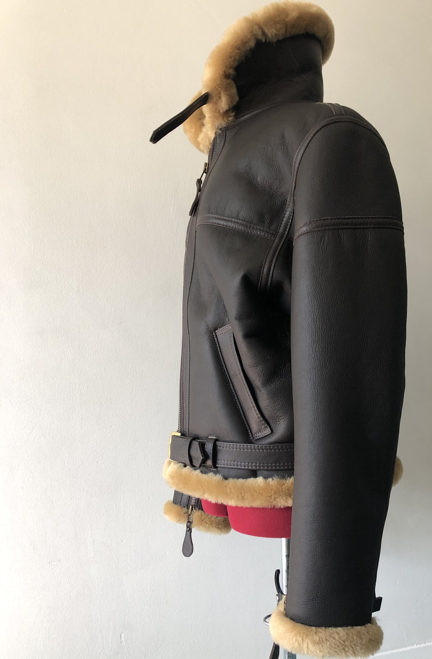 RAF Sheepskin Flying Jacket - Leather Driving Helmets