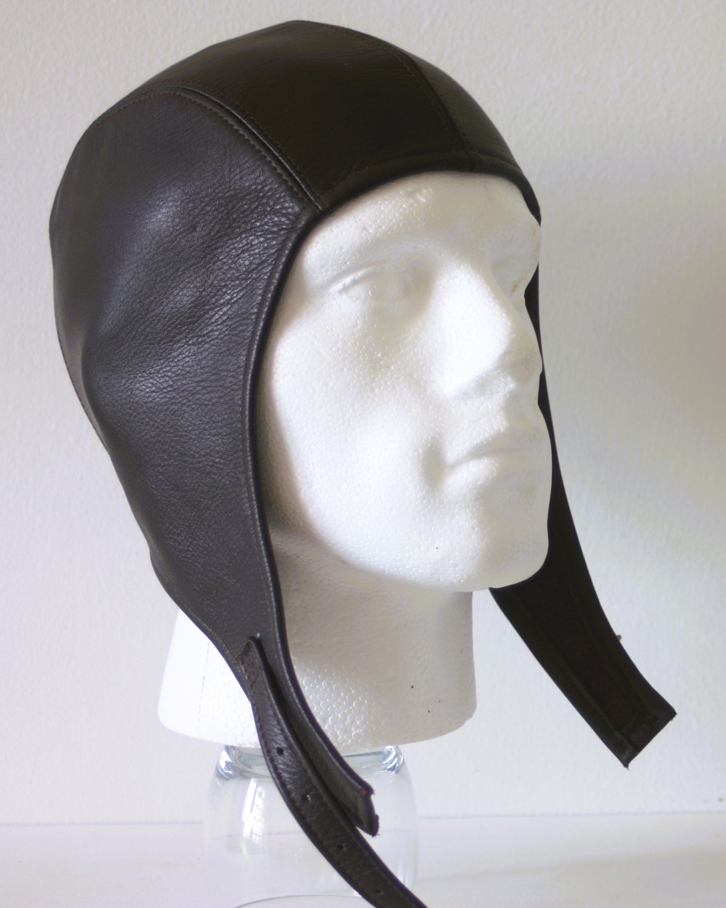 L7 Flying Style Helmet Warmer Weather - Leather Driving Helmets