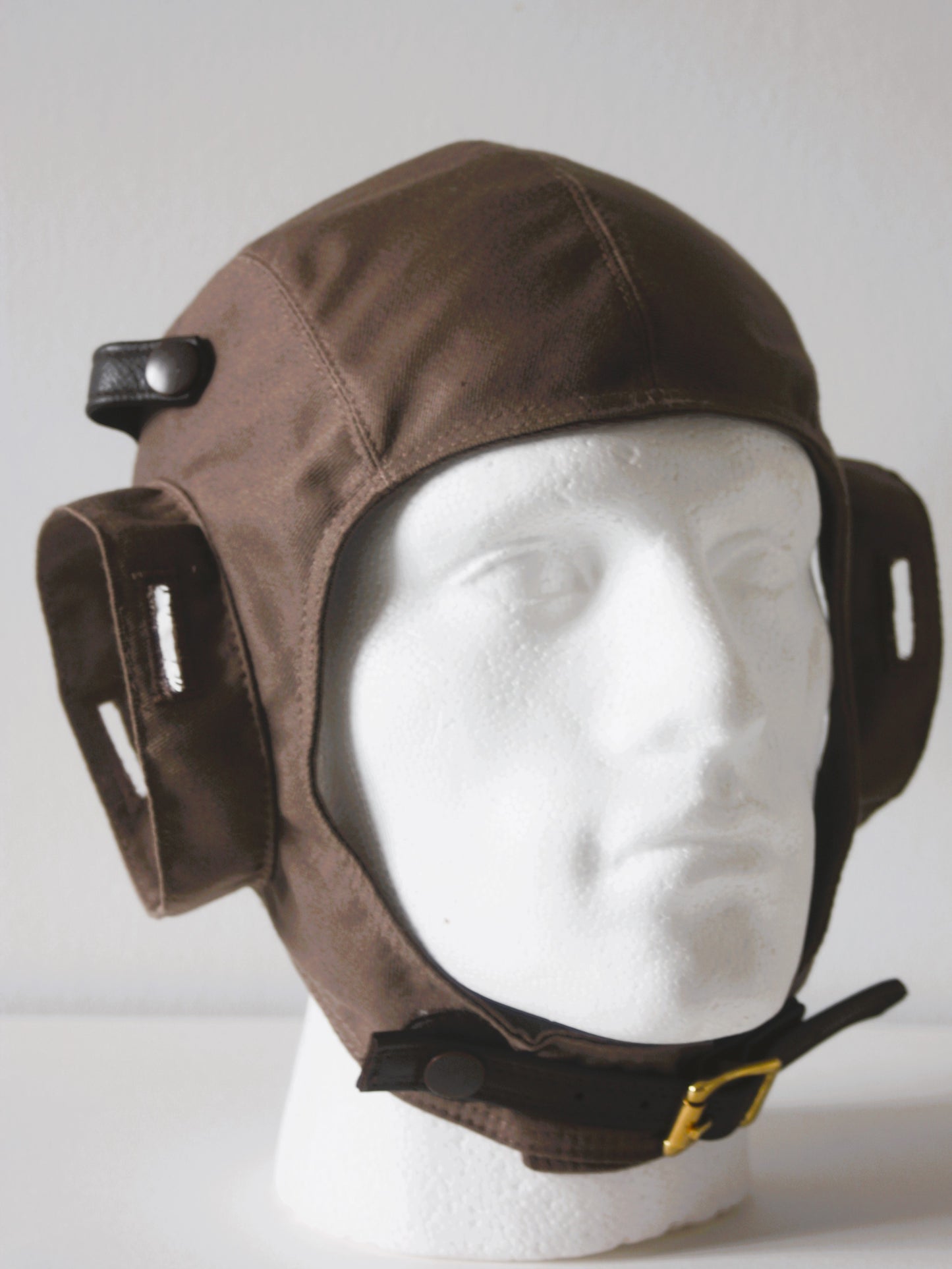 L12 Pilot Cloth Aerobatic Helmet Khaki